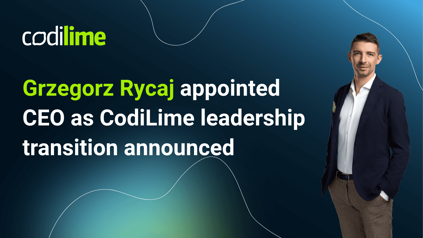 Grzegorz Rycaj appointed CEO as CodiLime leadership transition announced
