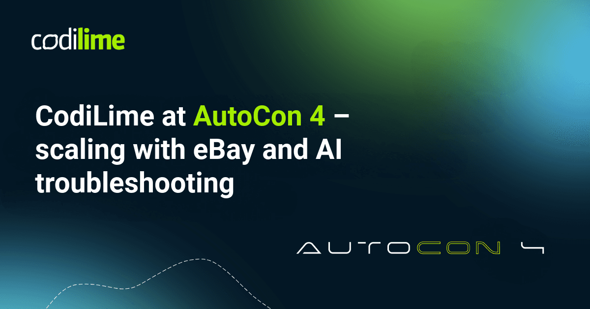 CodiLime at AutoCon 4 – scaling with eBay and AI troubleshooting